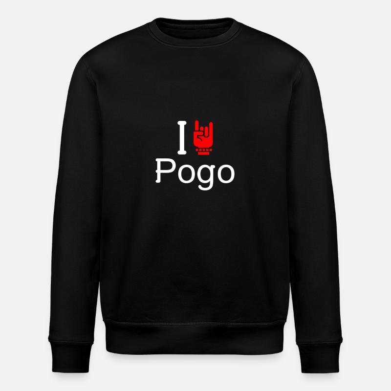 Pogo - Sweat bio ROLLER Stanley/Stella Unisexe - noir