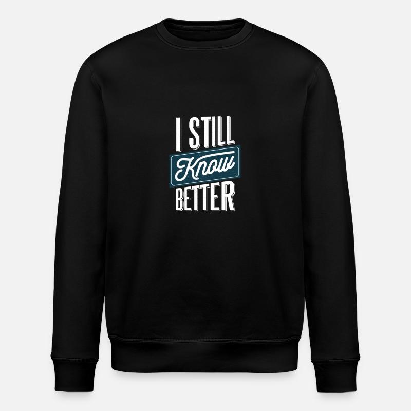 dictons drôles - Sweat bio ROLLER Stanley/Stella Unisexe - noir