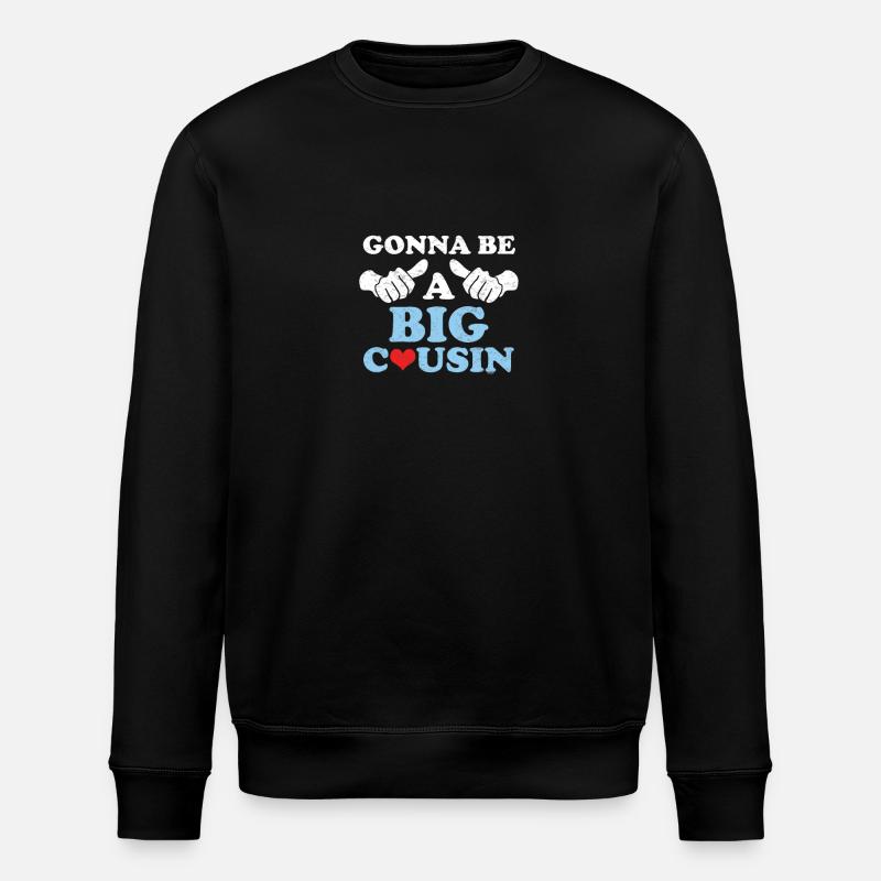 Big Cousin - Sweat bio ROLLER Stanley/Stella Unisexe - noir