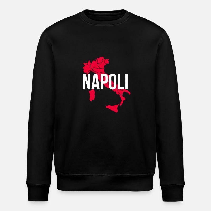 Napoli Naples Naples - Stanley/Stella ROLLER Unisex Organic Sweatshirt - black