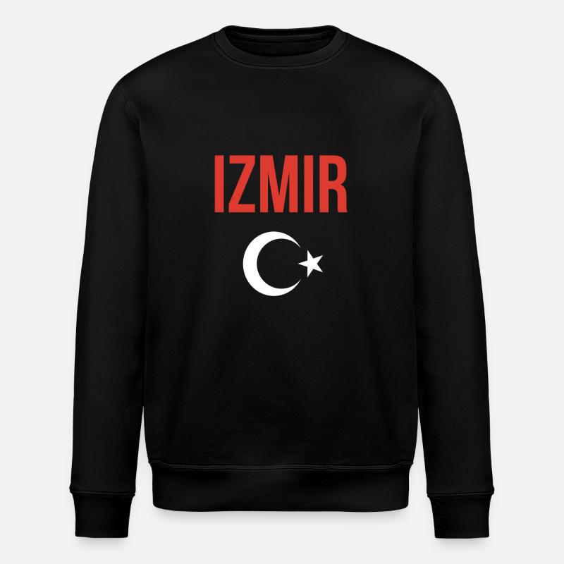 Turkey Izmir Turkey - Stanley/Stella ROLLER Unisex Organic Sweatshirt - black