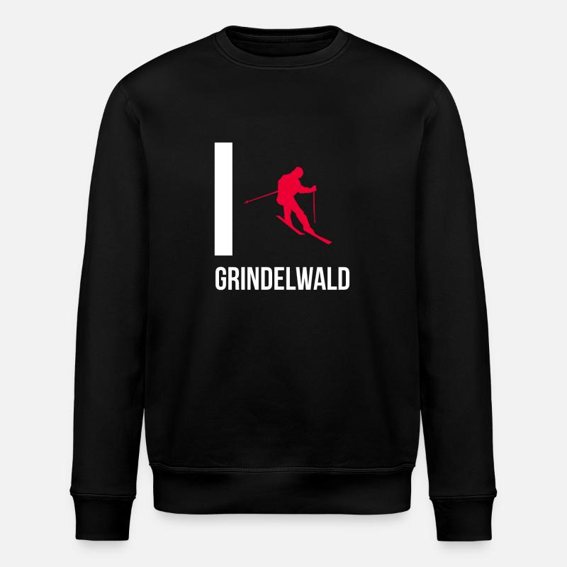 I love Grindelwald - Sweat bio ROLLER Stanley/Stella Unisexe - noir