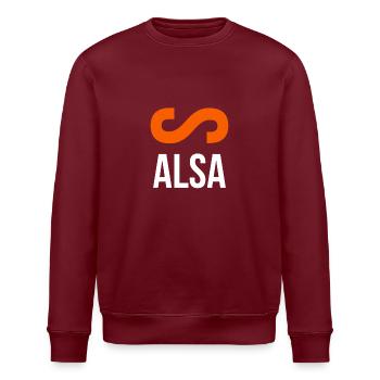 Salsa Salsatänzerin Salsatänzer was anziehen - Stanley/Stella Unisex Bio-Sweatshirt ROLLER - Burgunderrot - Vorne - Nik (191cm)