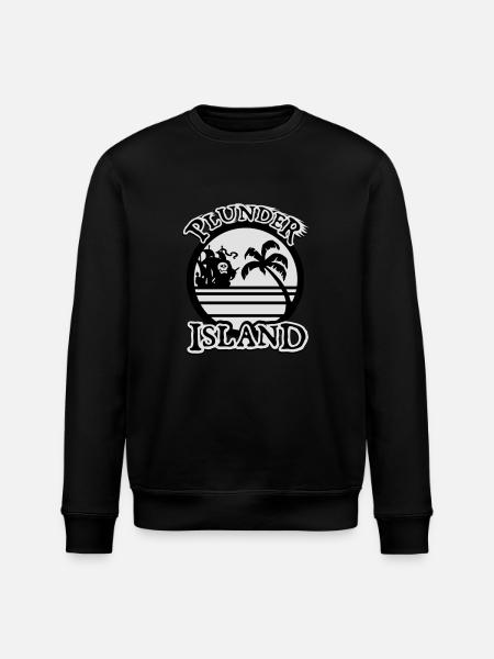 Plunder Island - Stanley/Stella Unisex Bio-Sweatshirt ROLLER - Schwarz