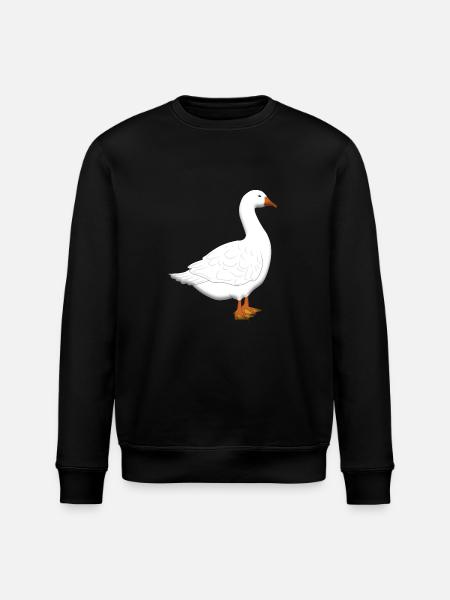 gans - Stanley/Stella Unisex Bio-Sweatshirt ROLLER - Schwarz