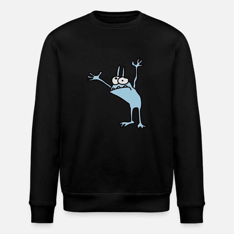 Kobold - Stanley/Stella Unisex Bio-Sweatshirt ROLLER - Schwarz