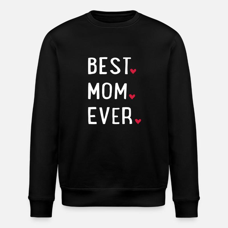 Beste Mama - Stanley/Stella Unisex Bio-Sweatshirt ROLLER - Schwarz