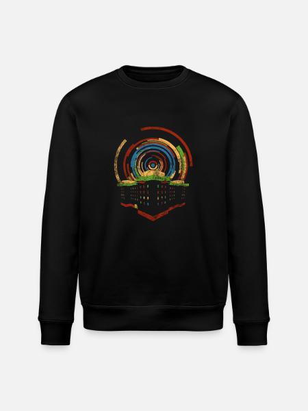 Bunker Heiligengeistfeld Hamburg - Stanley/Stella Unisex Bio-Sweatshirt ROLLER - Schwarz