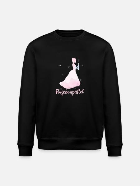 Flaschenputtel - Stanley/Stella Unisex Bio-Sweatshirt ROLLER - Schwarz