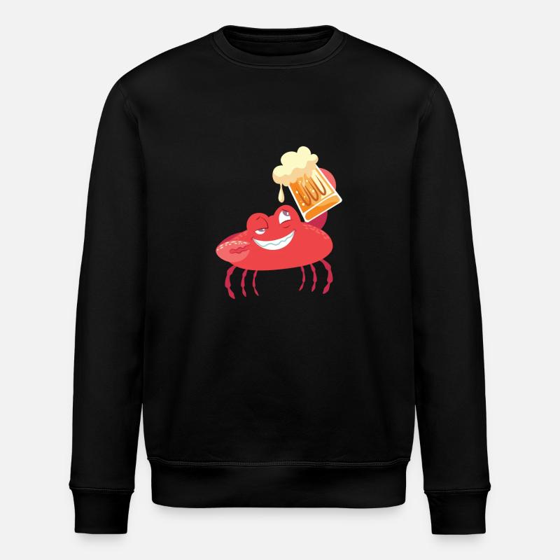 Crabe - Sweat bio ROLLER Stanley/Stella Unisexe - noir