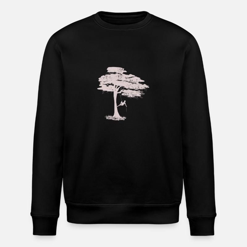 Grimpeur d'arbre - Sweat bio ROLLER Stanley/Stella Unisexe - noir