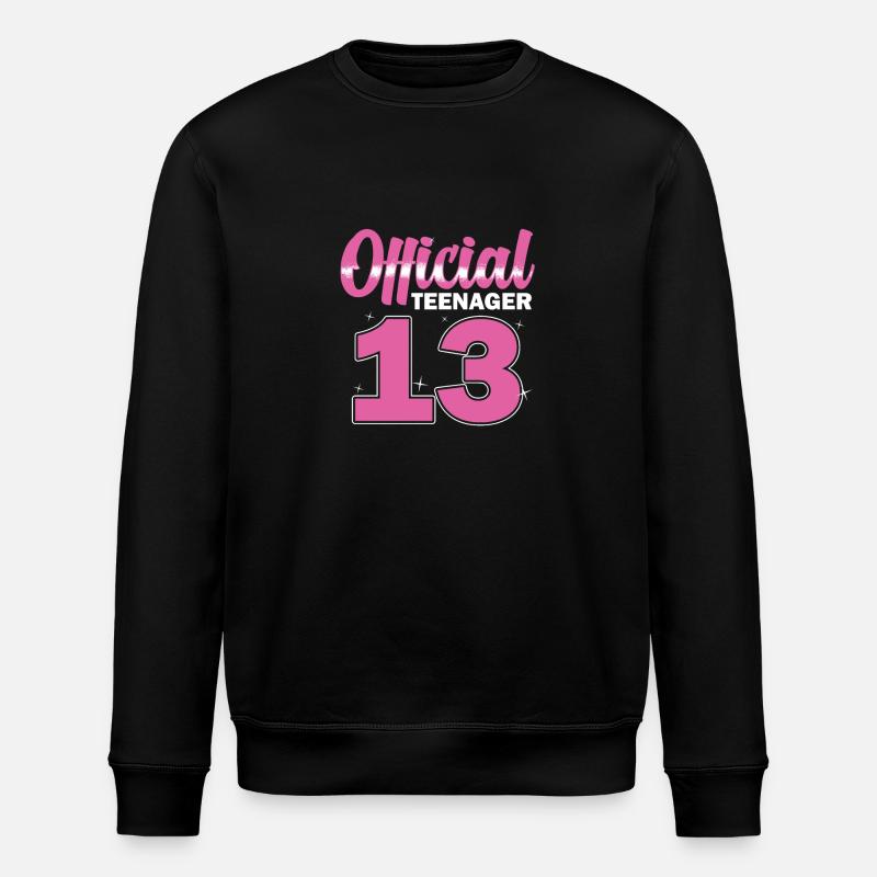 Adolescente officielle 13 ans - Sweat bio ROLLER Stanley/Stella Unisexe - noir