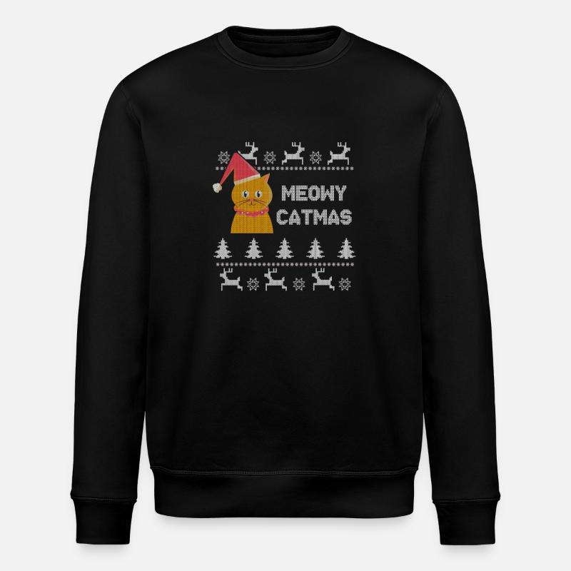 Ugly Animals - Stanley/Stella ROLLER Unisex Organic Sweatshirt - black