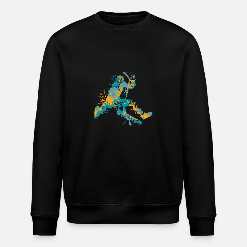 cityroller - Stanley/Stella ROLLER Unisex Organic Sweatshirt - black