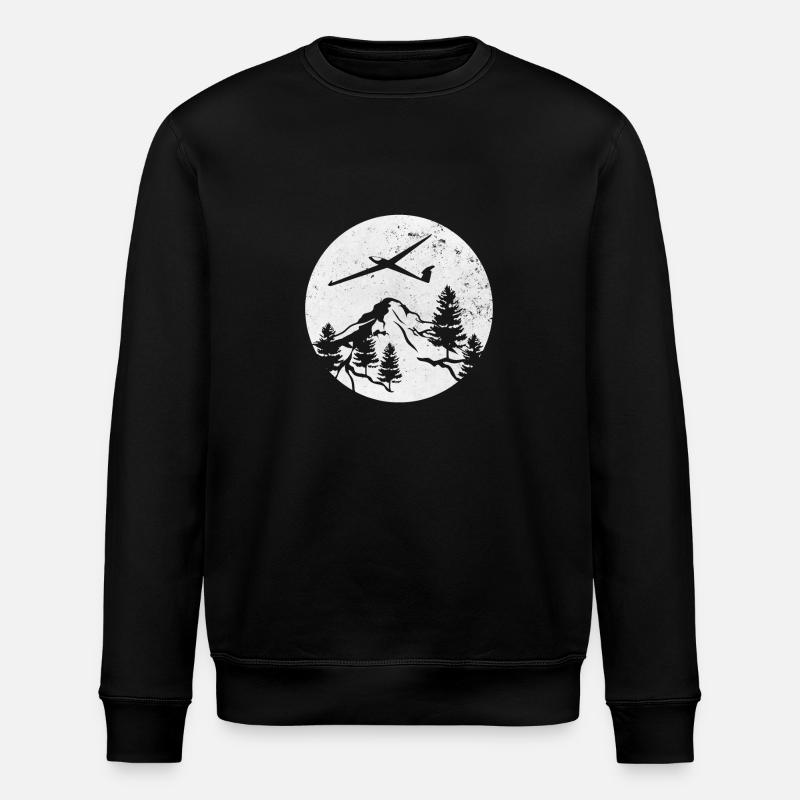 Planeur - Sweat bio ROLLER Stanley/Stella Unisexe - noir