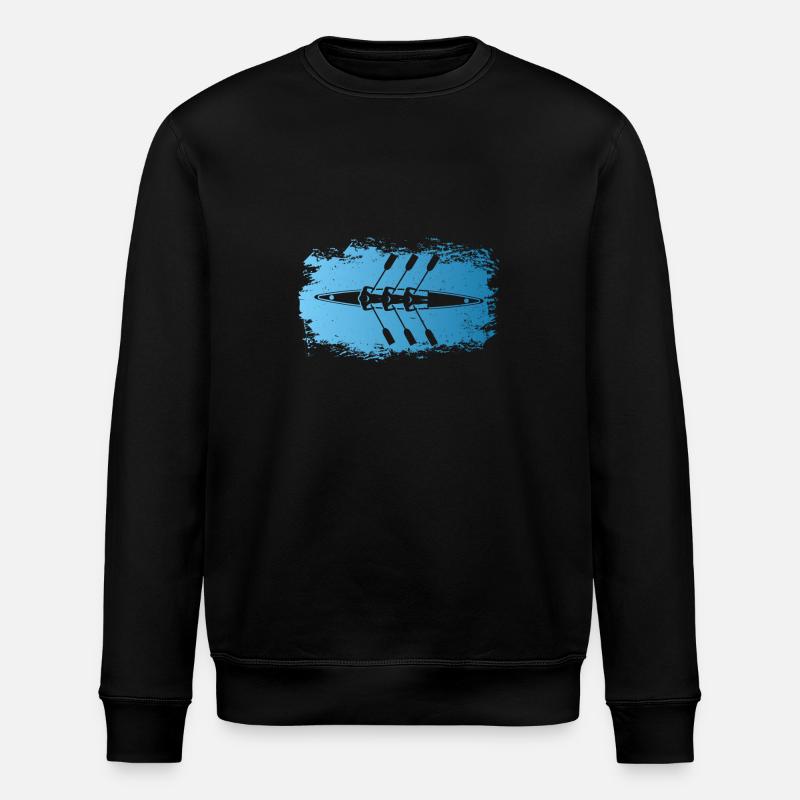 Rudern - Stanley/Stella Unisex Bio-Sweatshirt ROLLER - Schwarz