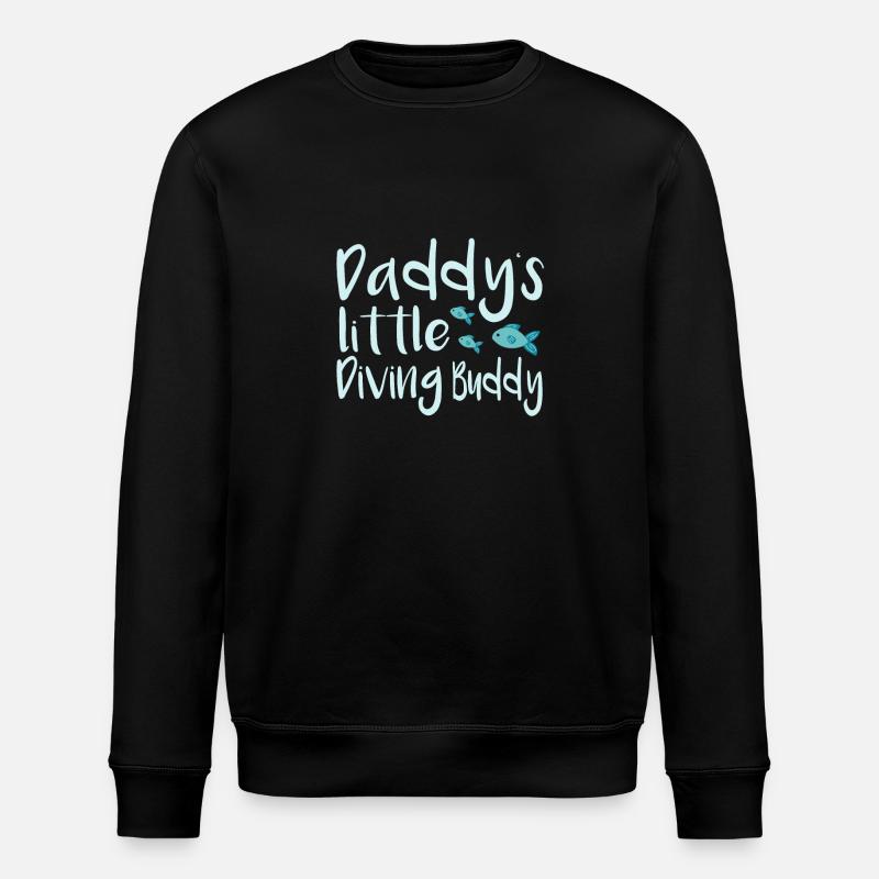 Diving Buddy - Stanley/Stella Unisex Bio-Sweatshirt ROLLER - Schwarz