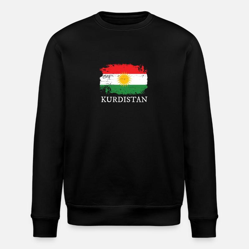 Kurdistan - Stanley/Stella Unisex Bio-Sweatshirt ROLLER - Schwarz