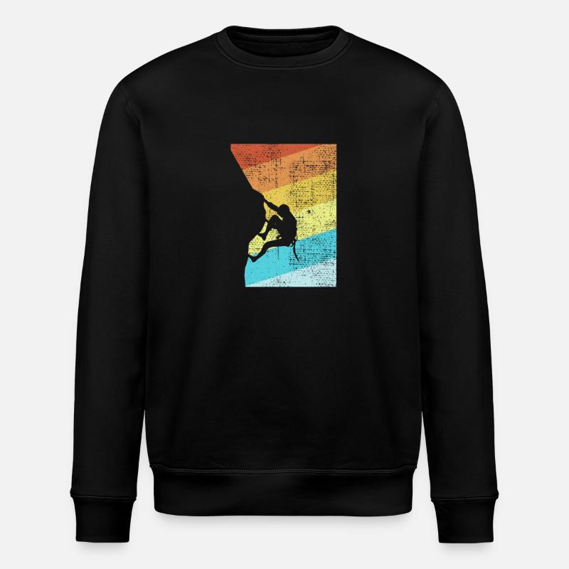 Rock Climbing - Stanley/Stella Unisex Bio-Sweatshirt ROLLER - Schwarz