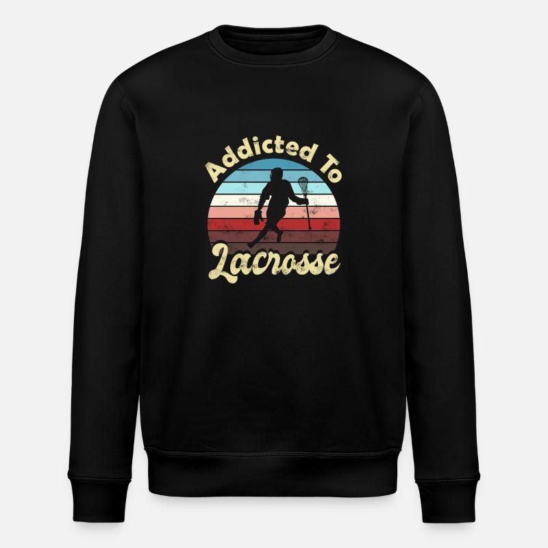 Lacrosse - Stanley/Stella ROLLER Unisex Organic Sweatshirt - black