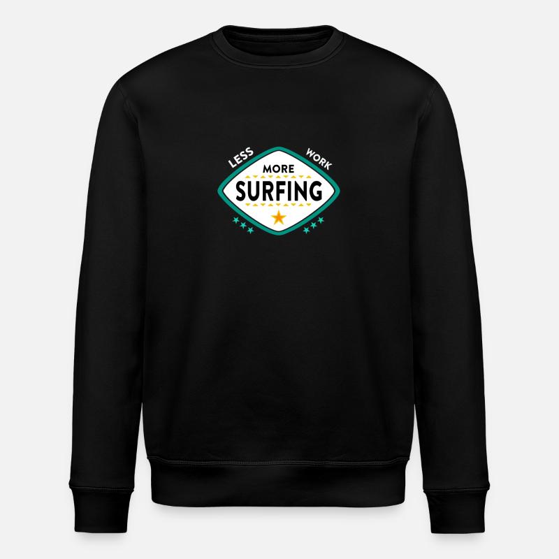 Surfer Surfer Citation - Sweat bio ROLLER Stanley/Stella Unisexe - noir