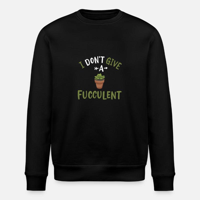Plantes succulentes - Sweat bio ROLLER Stanley/Stella Unisexe - noir