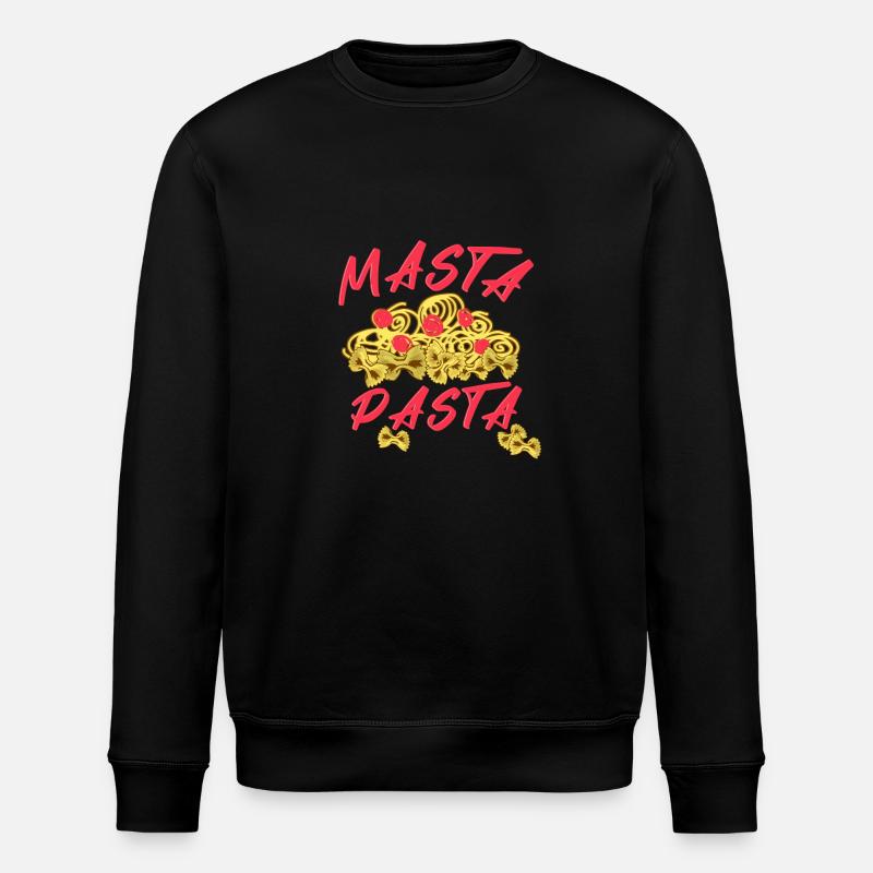 Meister der Pasta - Stanley/Stella Unisex Bio-Sweatshirt ROLLER - Schwarz