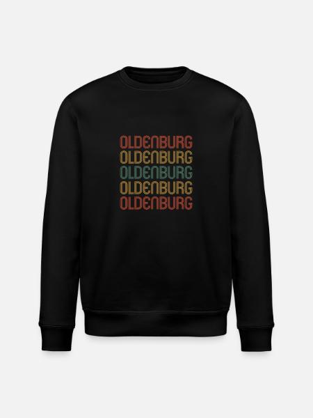 Oldenburgerin Oldenburger Oldenburg - Stanley/Stella Unisex Bio-Sweatshirt ROLLER - Schwarz