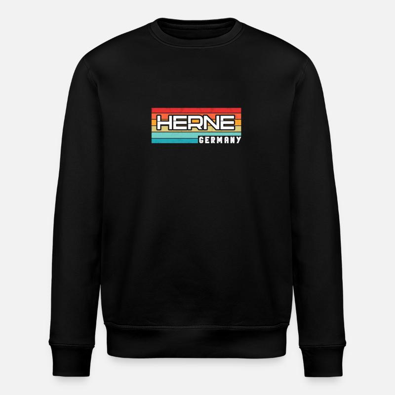 Hernerin Herner Herne - Sweat bio ROLLER Stanley/Stella Unisexe - noir