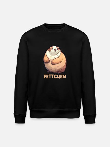 Fat ferret - Stanley/Stella ROLLER Unisex Organic Sweatshirt - black