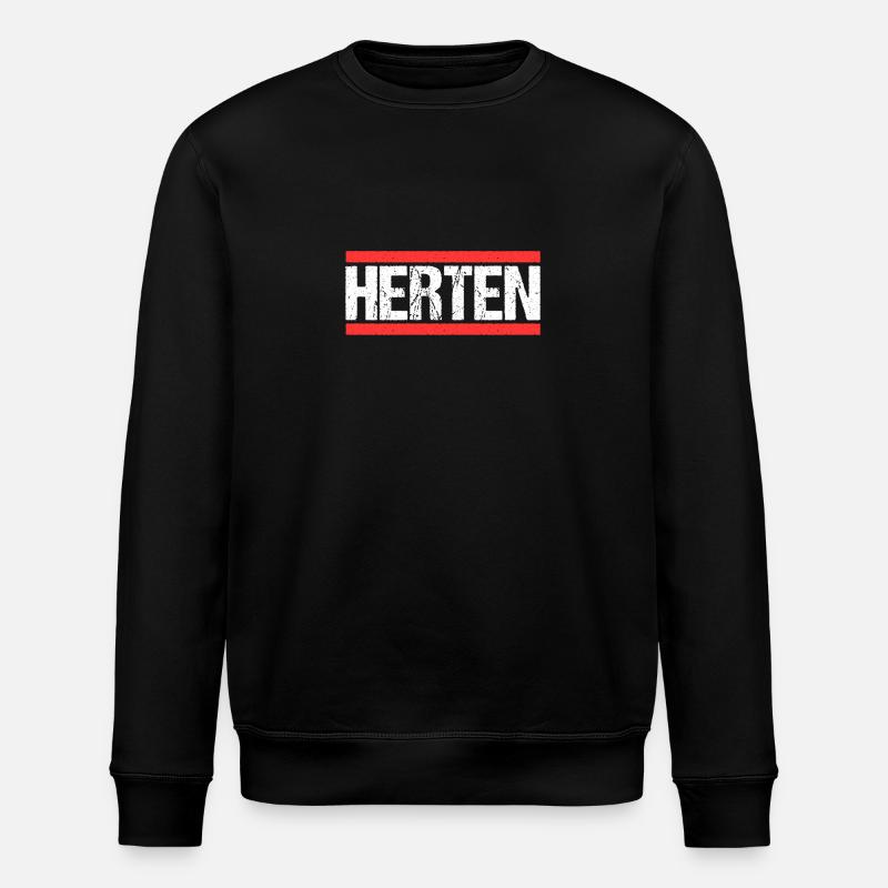 Hertenerin Hertener Herten - Sweat bio ROLLER Stanley/Stella Unisexe - noir