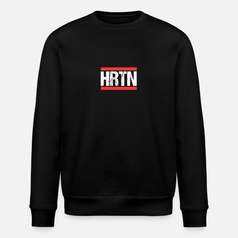 Hertenerin Hertener Herten - Stanley/Stella ROLLER Unisex Organic Sweatshirt - black
