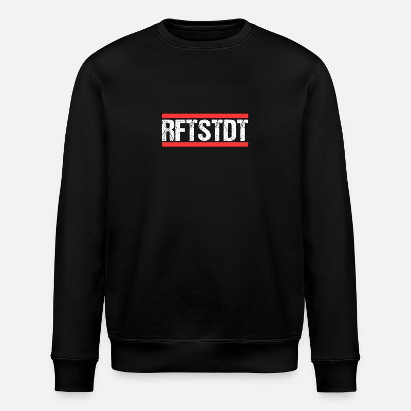 Erftstadterin Erftstadter Erftstadt - Stanley/Stella Unisex Bio-Sweatshirt ROLLER - Schwarz