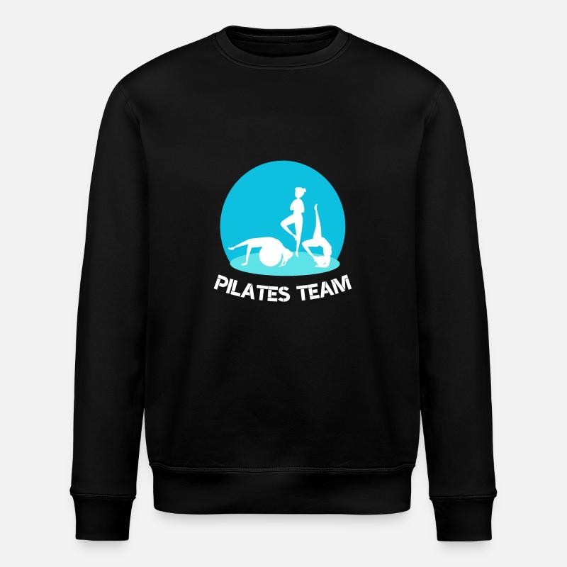 L’équipe Pilates - Sweat bio ROLLER Stanley/Stella Unisexe - noir