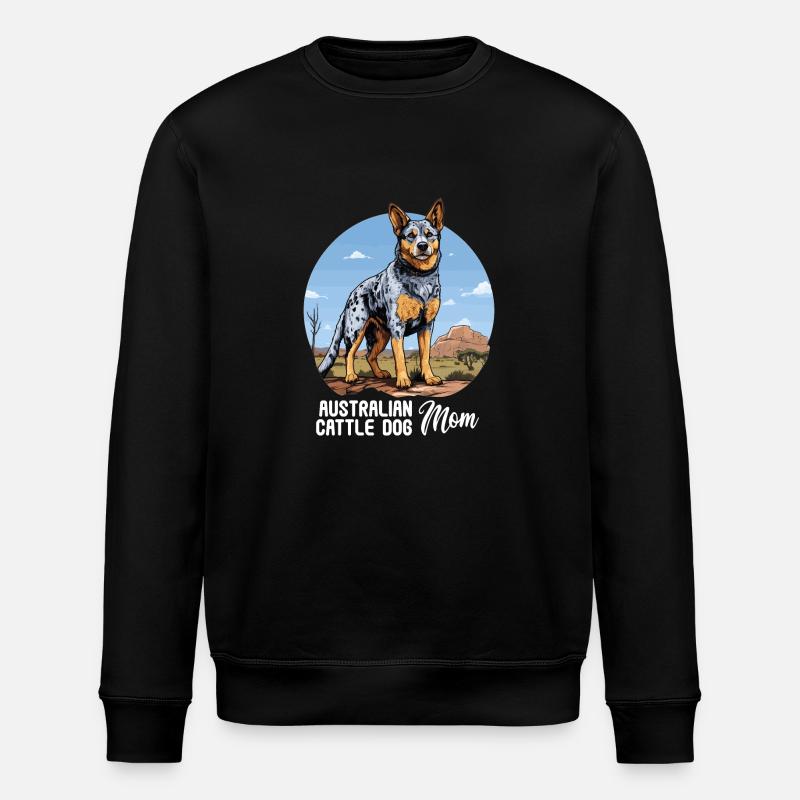 Hund Bouvier australien - Sweat bio ROLLER Stanley/Stella Unisexe - noir