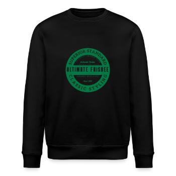 Ulti 11 Authentic - Stanley/Stella ROLLER Unisex Organic Sweatshirt - black - Front - Nik (191cm)
