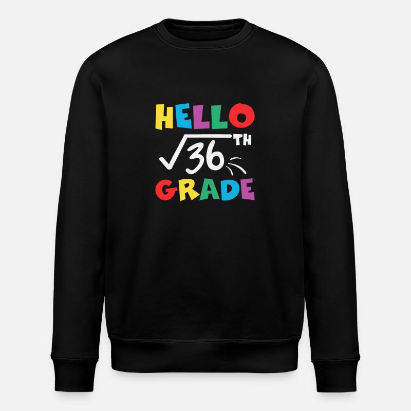 Bonjour 36e année - Sweat bio ROLLER Stanley/Stella Unisexe - noir