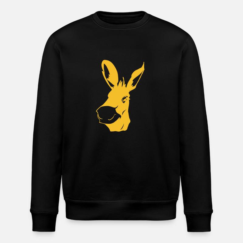 Âne - Sweat bio ROLLER Stanley/Stella Unisexe - noir