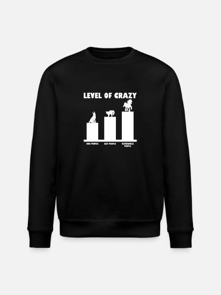 Clydesdale Horse Riding Equestrian - Stanley/Stella ROLLER Unisex Organic Sweatshirt - black