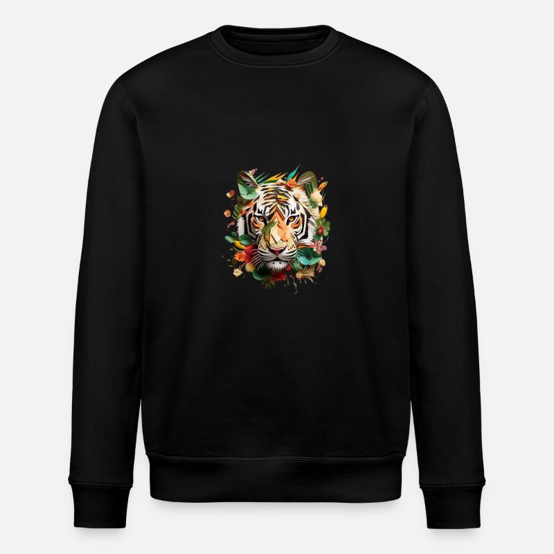 Lion - Stanley/Stella Unisex Bio-Sweatshirt ROLLER - Schwarz