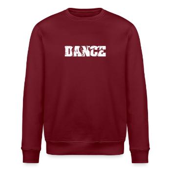Dance Ballet Dancer Funny Choreography Teacher - Stanley/Stella ROLLER Unisex Organic Sweatshirt - burgundy - Front - Nik (191cm)
