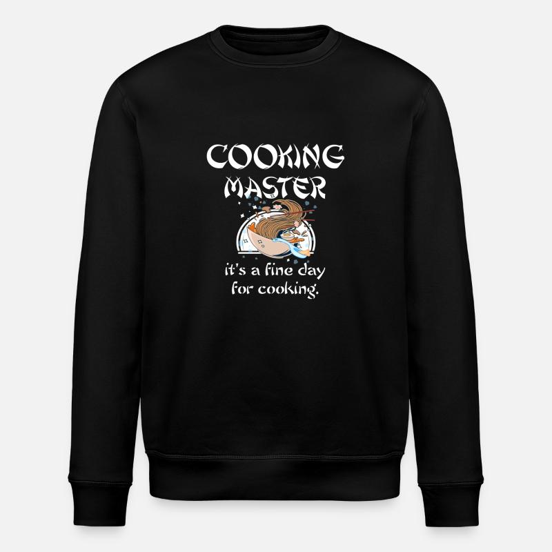 Meisterkoch - Stanley/Stella Unisex Bio-Sweatshirt ROLLER - Schwarz