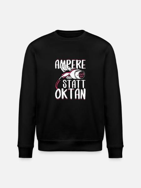 Ampere Statt Oktan - Stanley/Stella Unisex Bio-Sweatshirt ROLLER - Schwarz