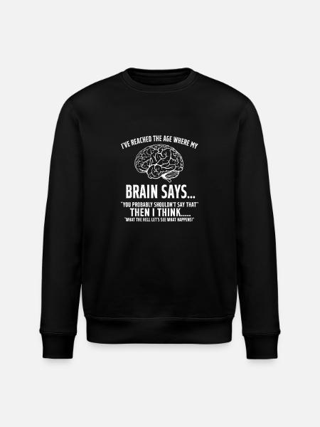 Pensionist Pensionist Pensionist Ældre - Stanley/Stella økologisk unisex-sweatshirt ROLLER - sort