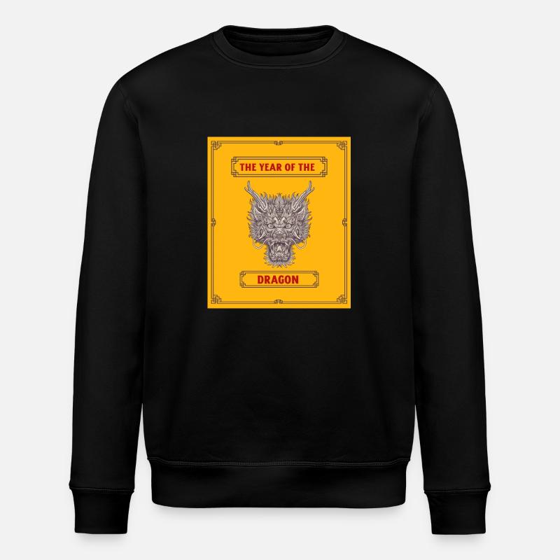 L’année du dragon 2024 - Sweat bio ROLLER Stanley/Stella Unisexe - noir