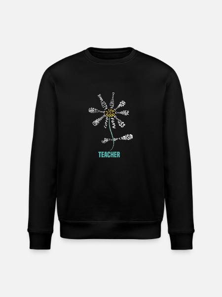 Lehrer aller Dinge - Stanley/Stella Unisex Bio-Sweatshirt ROLLER - Schwarz