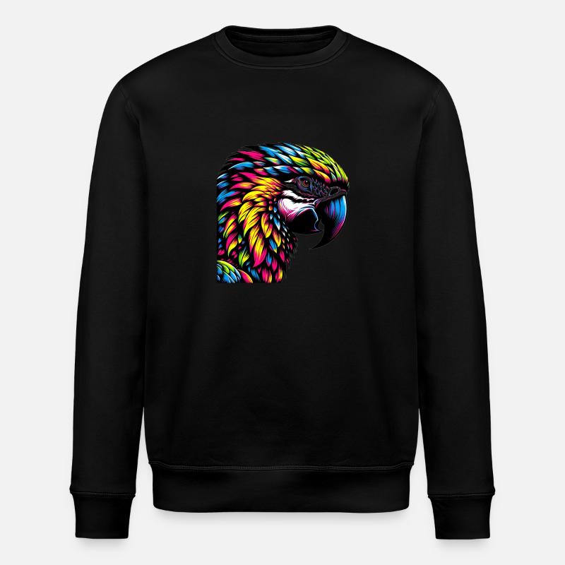 Ara perroquet - Sweat bio ROLLER Stanley/Stella Unisexe - noir