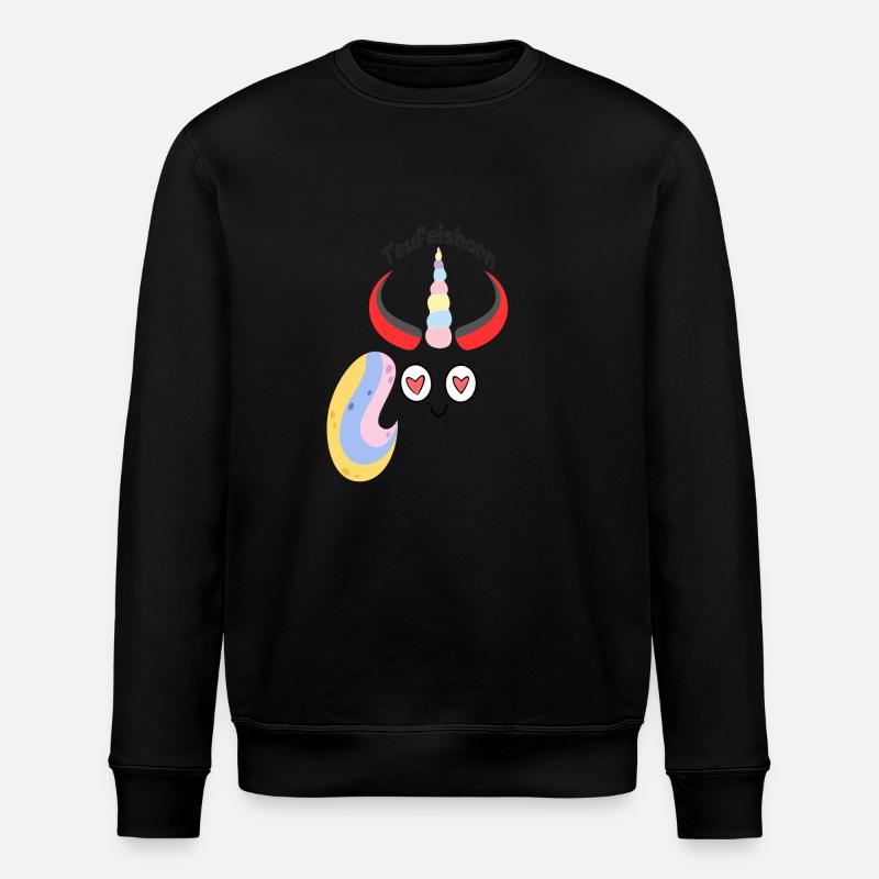 Teufelshorn - Stanley/Stella Unisex Bio-Sweatshirt ROLLER - Schwarz