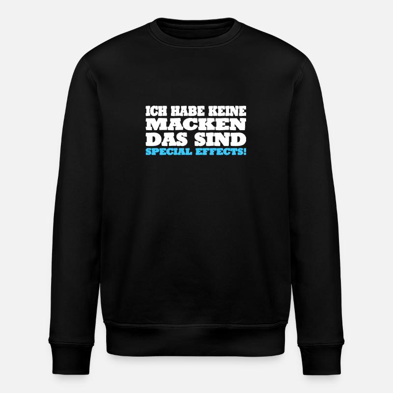 Spruch Geschenkidee Sarkastisch - Stanley/Stella Unisex Bio-Sweatshirt ROLLER - Schwarz
