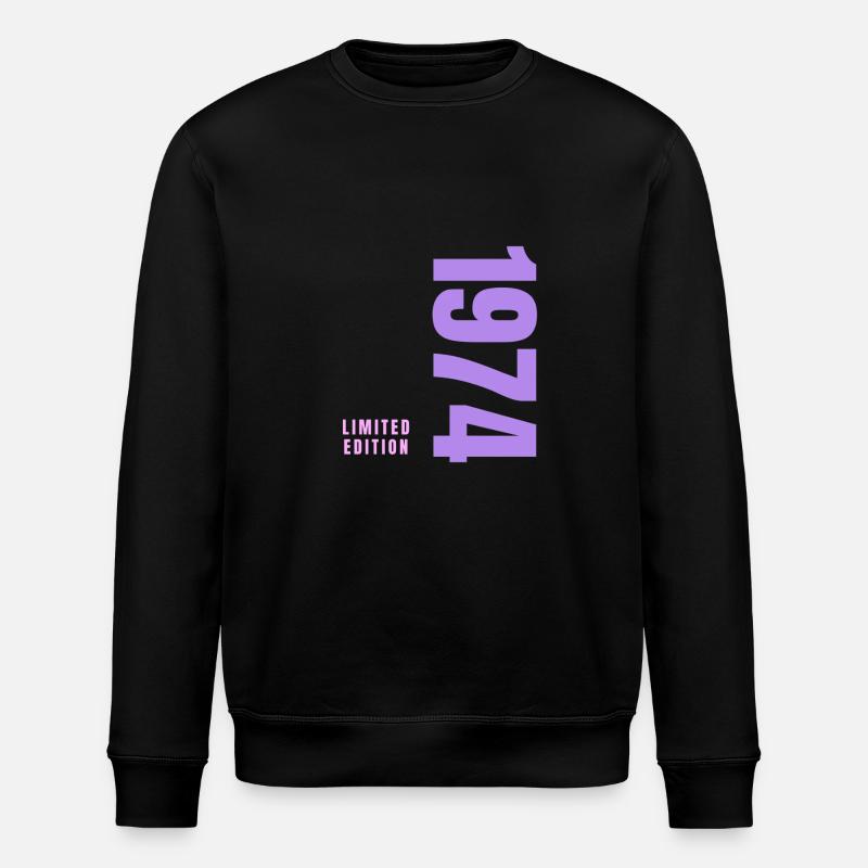50e anniversaire - Sweat bio ROLLER Stanley/Stella Unisexe - noir